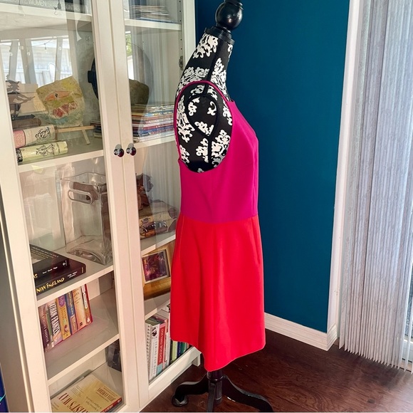 French Connection Colorblock Bodycon Mini Dress with Spaghetti Straps - Picture 4 of 6
